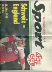 Switzerland v England