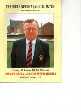 Gresley Rovers v Select XI