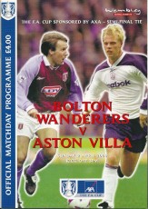 Bolton Wanderers v Aston Villa