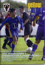 AFC Wimbledon v Chessington & Hook United