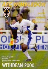 AFC Wimbledon v Withdean 2000