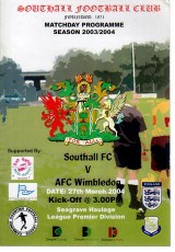 Southall v AFC Wimbledon