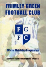 Frimley Green v AFC Wimbledon