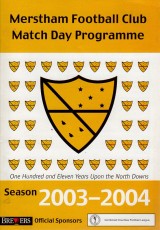 Merstham v AFC Wimbledon