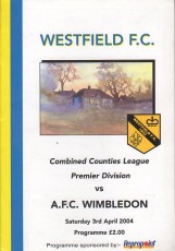 Westfield v AFC Wimbledon