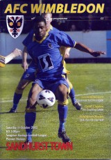 AFC Wimbledon v Sandhurst Town