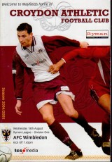 Croydon Athletic v AFC Wimbledon
