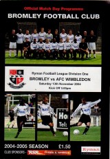 Bromley v AFC Wimbledon