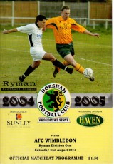 Horsham v AFC Wimbledon