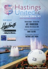 Hastings United v AFC Wimbledon