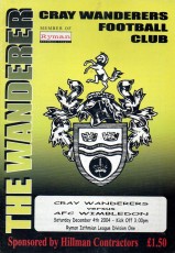 Cray Wanderers v AFC Wimbledon