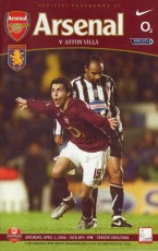 Arsenal v Aston Villa