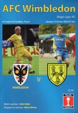 AFC Wimbledon v Kings Lynn