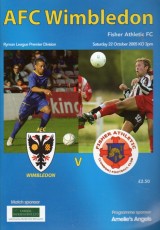 AFC Wimbledon v Fisher Athletic