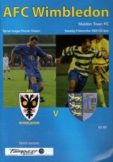 AFC Wimbledon v Maldon Town