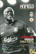 Liverpool v CSKA Sofia