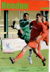 Hendon v AFC Wimbledon