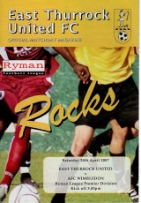 East Thurrock v AFC Wimbledon