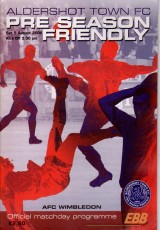 Aldershot Town v AFC Wimbledon