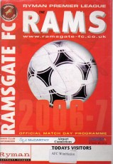 Ramsgate Athletic v AFC Wimbledon