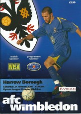 AFC Wimbledon v Harrow Borough