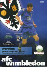 AFC Wimbledon v Worthing