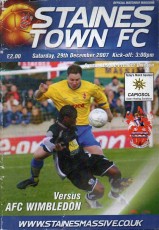 Staines Town v AFC Wimbledon