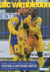 AFC Wimbledon v Tooting & Mitcham United