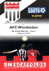 Bath City v AFC Wimbledon