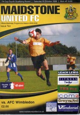 Maidstone United v AFC Wimbledon