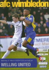 AFC Wimbledon v Welling United