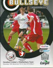 Hereford United v Cheltenham Town