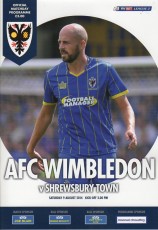 AFC Wimbledon v Shrewsbury Town