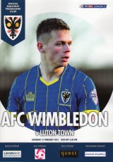 AFC Wimbledon v Luton Town