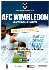 AFC Wimbledon v Dagenham & Redbridge