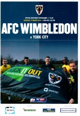 AFC Wimbledon v York City