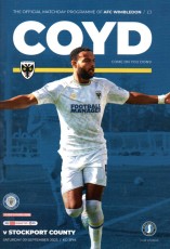 AFC Wimbledon v Stockport County
