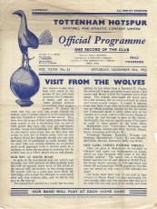 Tottenham Hotspur v Wolverhampton Wanderers