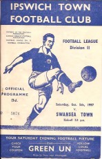 Ipswich Town v Swansea Town