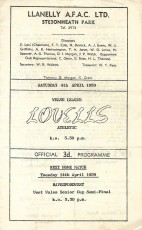 Llanelli v Lovells Athletic