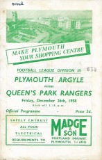 Plymouth Argyle v Queens Park Rangers