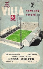 Aston Villa v Leeds United