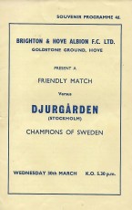 Brighton & Hove Albion v Djurgardens
