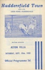 Huddersfield Town v Aston Villa
