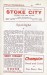 Stoke City v Preston North End