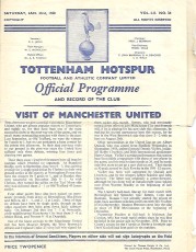 Tottenham Hotspur v Manchester United