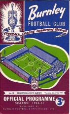 Burnley v Brighton & Hove Albion