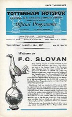 Tottenham Hotspur v Slovan Bratislava