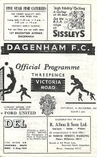 Dagenham v Ford United