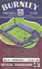 Burnley v Aston Villa